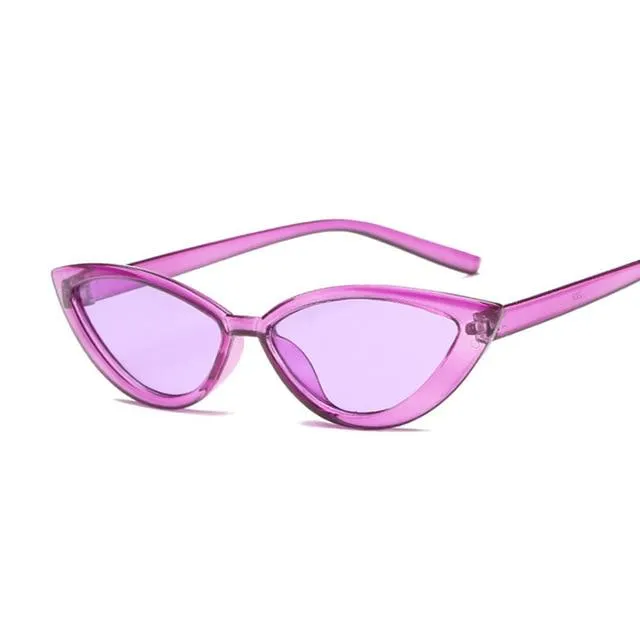 Vintage Cat Eye Sunglasses for Women Fashionable Sunglasses