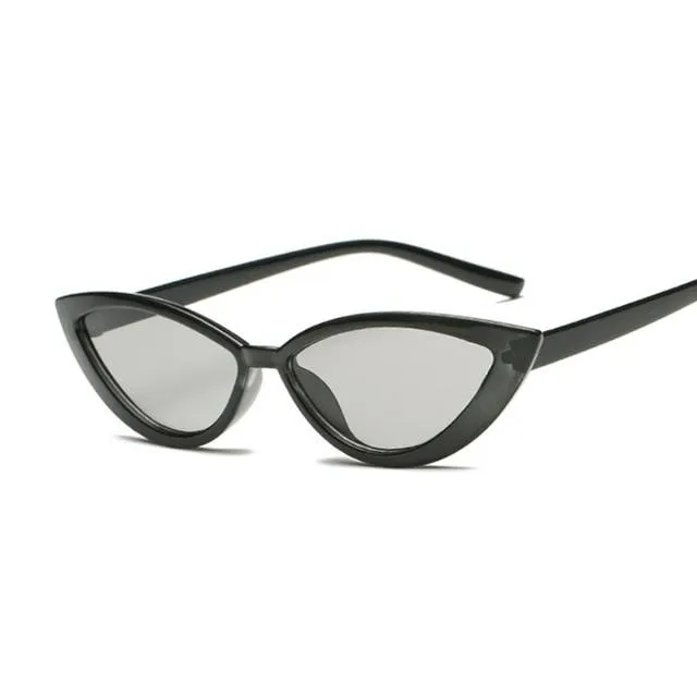 Vintage Cat Eye Sunglasses for Women Fashionable Sunglasses